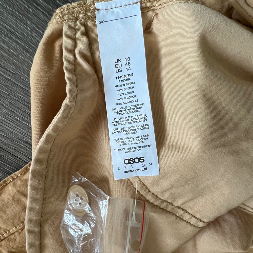 ASOS Design Painters Pants Oversized Size 14 - Picture 7 of 7